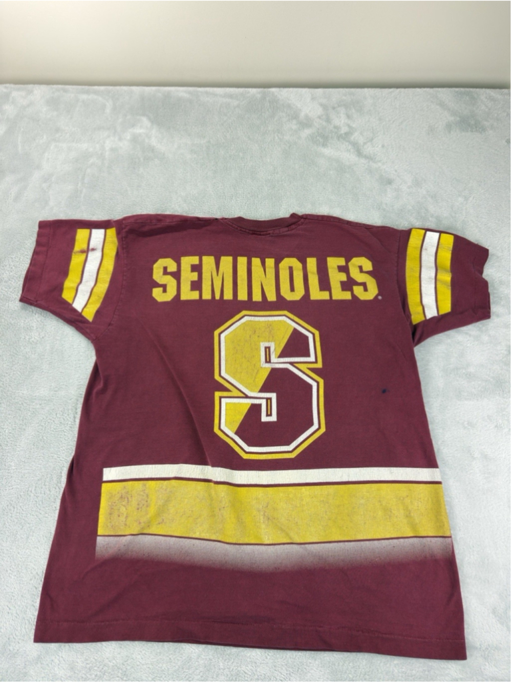 Vintage Salem Sportswear Men's Size XL Florida State Seminoles AOP Graphic Tee - Picture 4 of 16
